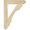 Ekena Millwork Olympic Arts & Crafts Rough Sawn Bracket, Douglas Fir, 4"W x 24"D x 32"H BKT04X24X32OLY03RDF - alternate 4